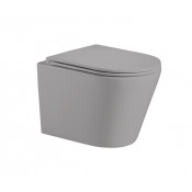 Унитаз подвесной WeltWasser Salzbach 004 MT-GR серый матовый