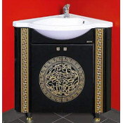 Тумба напольная Misty Olimpia Lux 60 черная