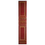 Пенал Misty Vena 35 левый с 2 ящиками бордо патина