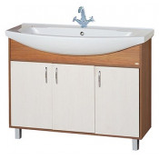 Тумба напольная Misty Лада 105 комбинированная