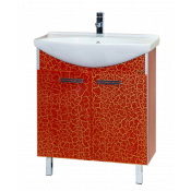 Тумба напольная Misty Джулия 75 прямая краколет красный