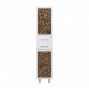 Пенал Misty Марокко 35 левый белый (орнамент)