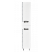 Пенал Misty Престиж 35 левый белый серебряная патина