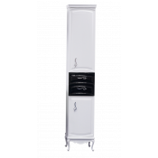 Пенал Misty Флоренция 35 бело-черный правый