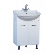 Тумба напольная Misty Классик 55 с бельевой корзиной