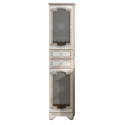 Пенал Misty Элис 40 левый белый патина 2 ящика