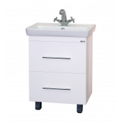 Тумба напольная Misty Елена 60 с 2 ящиками и доводчиком