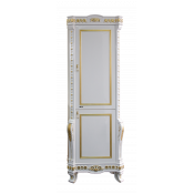 Пенал Misty Мануэлла GOLD 60 R белый сусальное золото