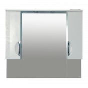 Зеркальный шкаф Misty Престиж 105 белое