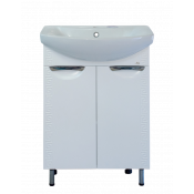 Тумба напольная Misty Престиж 60 прямая белая