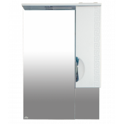 Зеркальный шкаф Misty Престиж 60 правый белое