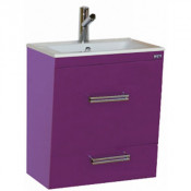 Тумба подвесная Misty Онтарио 50 с 2-мя ящиками сиреневая