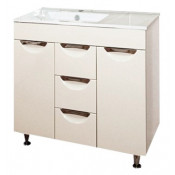 Тумба напольная Misty Кристи 90 белая