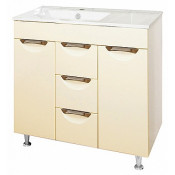 Тумба напольная Misty Кристи 90 бежевая