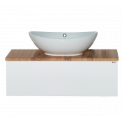 Тумба подвесная Misty Ива 90 комбинированная с 1 ящиком