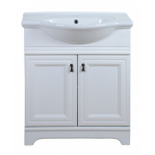 Тумба напольная Misty Лувр 65 белая