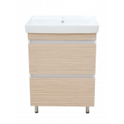Тумба напольная Misty Слим Слим 60 (ЛДСП/2 ящ.)