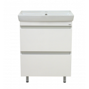 Тумба под раковину напольная Misty Енисей 60 с 2 ящиками (пленка)