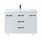 Тумба напольная Misty Кристи 105 белая