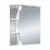 Зеркальный шкаф Misty Луна 55 правый (свет)