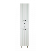 Пенал Misty Палермо 40 с 2-мя ящиками белый