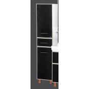 Пенал Misty Гранд Lux 35 L черно-белый