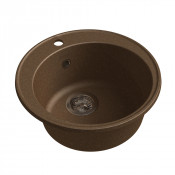 Мойка кухонная Raiber Вацман RQ13, 48 х 48 см, цвет - шоколад