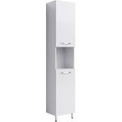 Напольный пенал Aqwella Аллегро Agr.05.04, белый