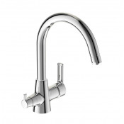 Смеситель VIDIMA UNO (BA356AA) 2 в 1  для кухни