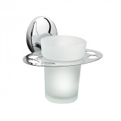 Стакан для щеток Raiber R70104, хром