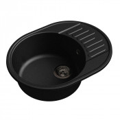 Мойка кухонная Raiber Таумус RQ34, 62 х 48 см, цвет - антрацит