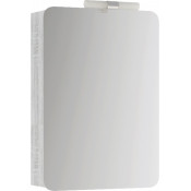 Шкаф-зеркало со светильником Aqwella Аликанте Alic.04.05/Gray, дуб седой