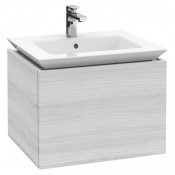 Тумба под раковину с подсветкой Villeroy&Boch Legato B557L0E8 белое дерево