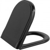 Крышка-сиденье с микролифтом Creavit Antik KC3631.SO черный