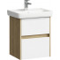 Тумба с раковиной подвесная Aqwella Сити CI0105DB/195032 дуб балтийский