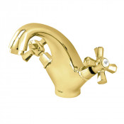 Смеситель для раковины Raiber Ventis RG7001, золото