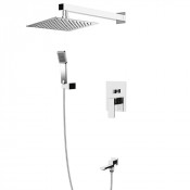 Душевая система Raiber R9503 скрытого монтажа, хром