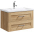Тумба с раковиной Aqwella Foster FOS01082DS/Фостер 80 дуб сонома