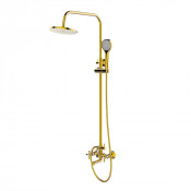 Душевая система Raiber R0803-1, золото
