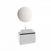 Тумба с раковиной Creavit Yoga YG0085.00.PB