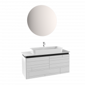 Тумба с раковиной Creavit Yoga YG0120.00.PB