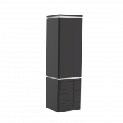 Шкаф-пенал Creavit Yoga YG2148.00.PA