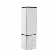 Шкаф-пенал Creavit Yoga YG2148.00.PB