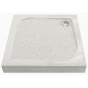 Поддон Good Door Квадро 1000х1000 ЛП00028 лэйси (бежевый)