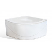 Душевой поддон из композитного материала Roltechnik Viki Lux 8000046 белый