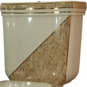 Крышка для бачка Creavit Klasik KL410 DIAG/BEJ