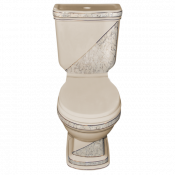 Бачок для унитаза Creavit Klasik карамель декор DIAG./BEJ KL410.300E0