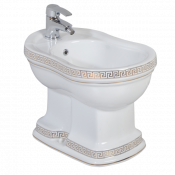 Биде Creavit Klasik Декор VERCACI/ЗОЛОТО KL500.000W0