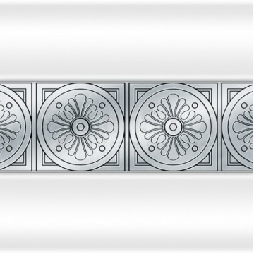 Декоративная отделка Византия направляющего профиля на душевую кабину Радомир Беата 1-25-0-0-0-063