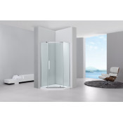 Душевой уголок Black & White Stellar Wind S305 1000х1000